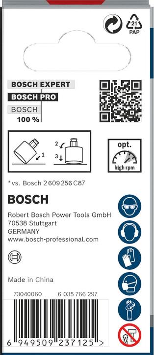 Produktbild Bosch Professional Zubehör PRO Tile PC Plus Lochsäge, 41 mm, HS (41 Millimeter)