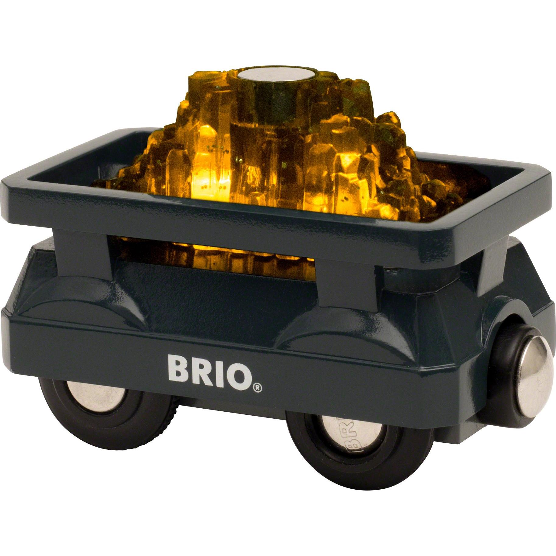 Brio Goldwaggon mit Licht