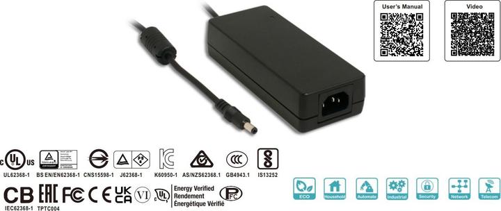 Actual product image Mean Well MEANWELL Netzteil - 19V 90W