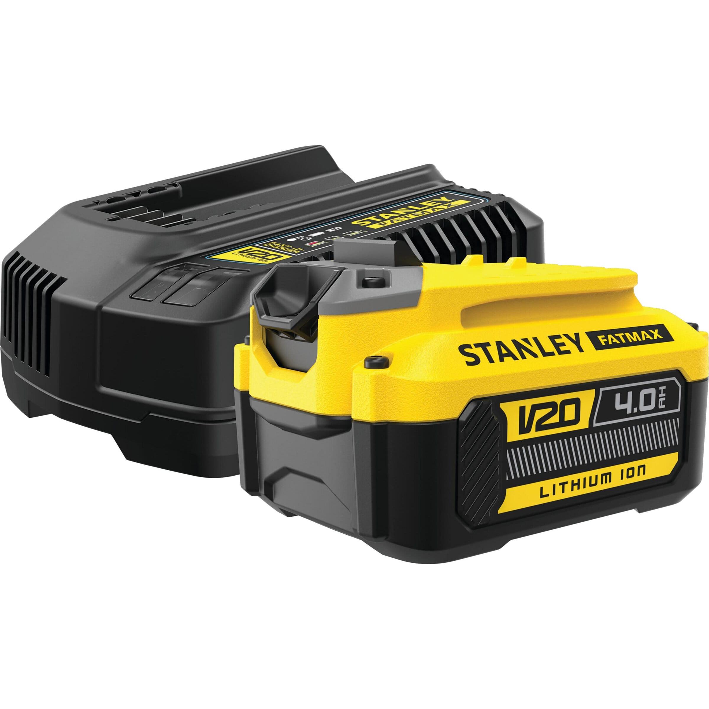 Stanley, Batteria + Caricatore, V20 Starter Kit (18 V)
