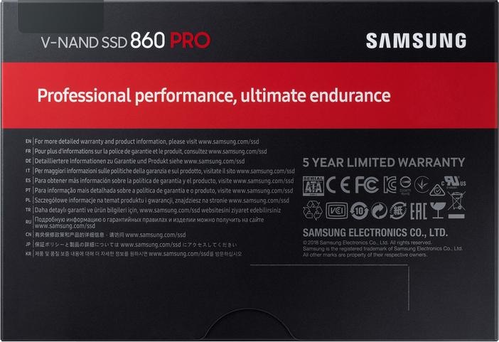 Image du produit Samsung 860 Pro (512 Go, 2.5")