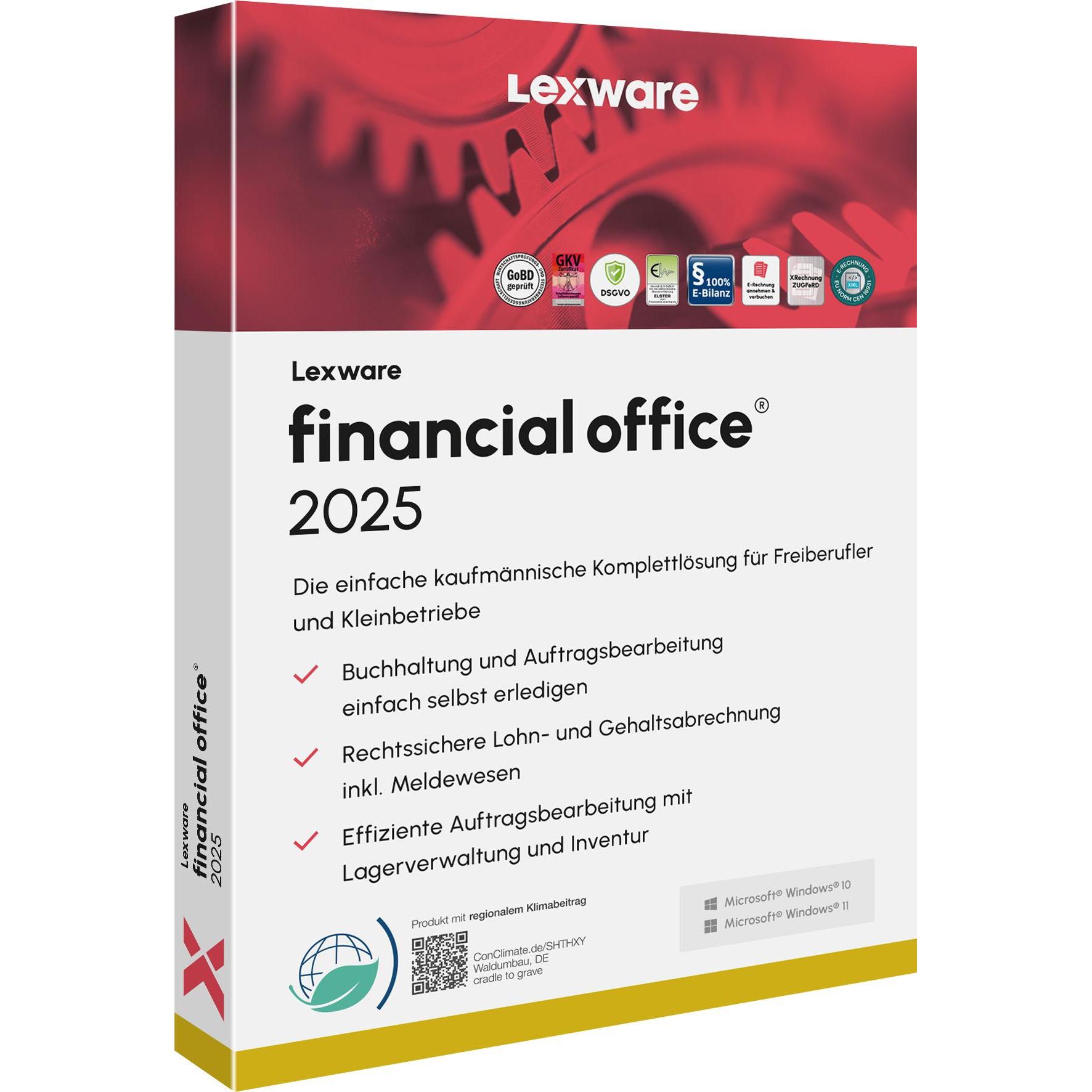 Thumbnail - Lexware financial office 2025 Jahresversion (365-Tage) für Windows