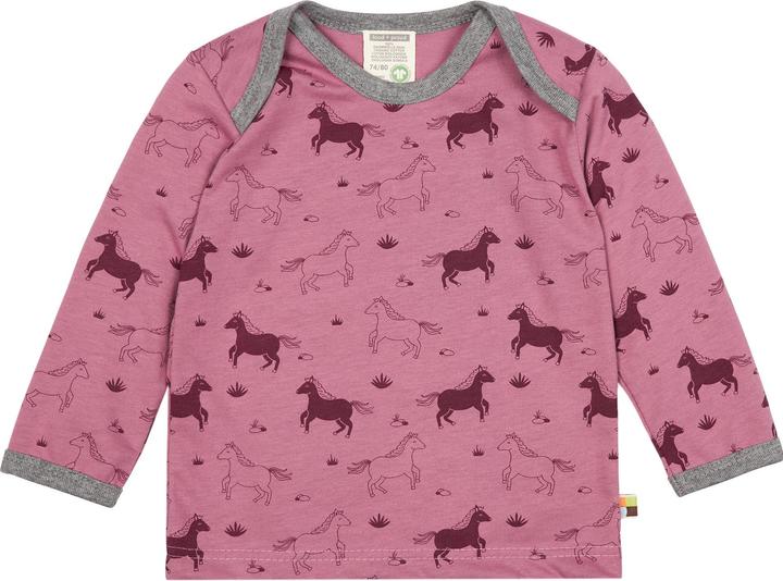Immagine prodotto loud + proud Camicia stampa cavallo uva (80)