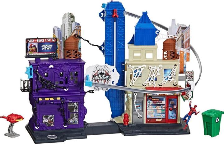 Image du produit Spiderman Spd 4in Venomversus Web City Showdown