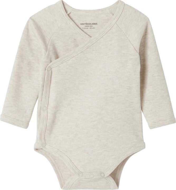 Actual product image Vertbaudet 5er-Pack Baby Langarm-Bodys mit Herzen, Bio-Baumwolle (68)