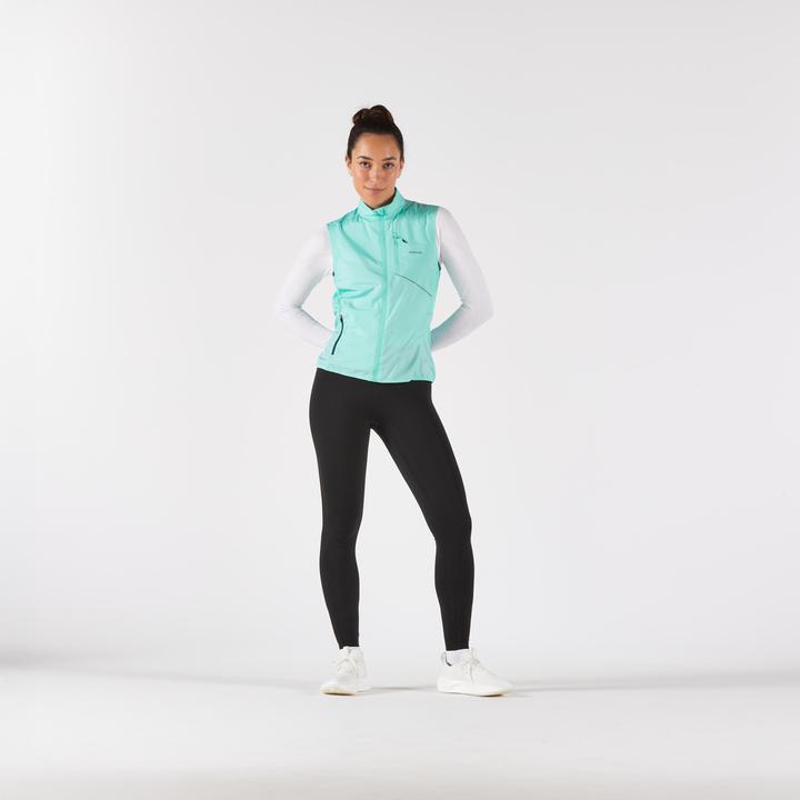 Produktbild Kiprun Weste Damen aermellos winddicht Lauf Polyester (L)
