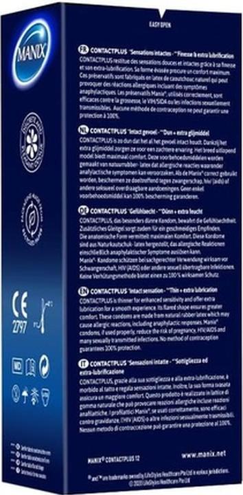 Actual product image Manix Contact PLUS (12 pcs.)