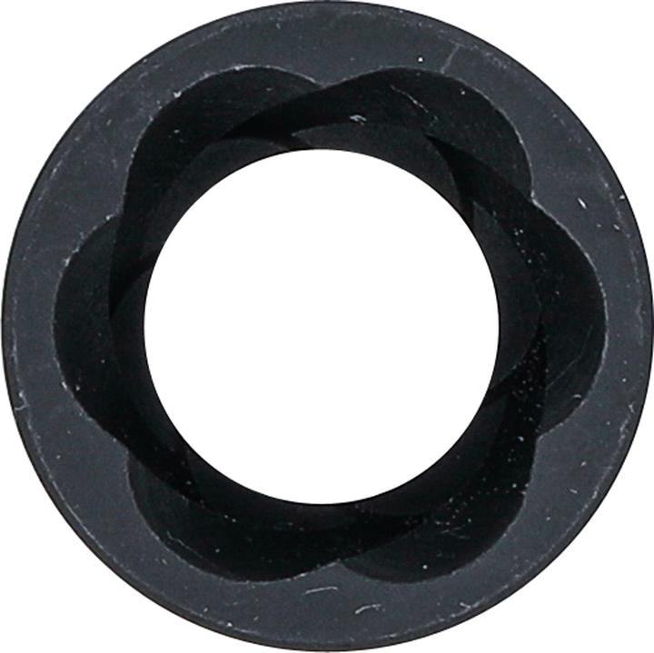 Actual product image BGS Twist Socket (Spiral Profile) / Screw Extractor | 12.5 mm (1/2") Drive | 17 mm