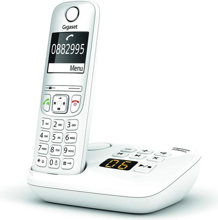 Produktbild Gigaset As690a Trio Dect Phone White W/Answer