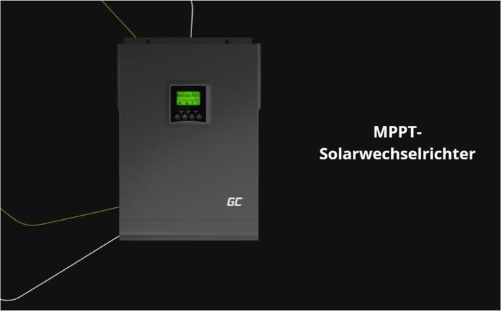 Immagine prodotto GreenCell Inverter solare e caricatore MPPT - 230VAC - 3000VA/3000W onda sinusoidale pura