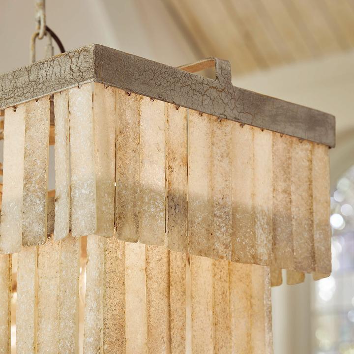 Immagine prodotto Loberon Lampadario Krauville grigio antico/crema