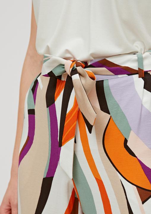 Immagine prodotto Comma Hose Regular: Hose mit Bindegürtel (36)