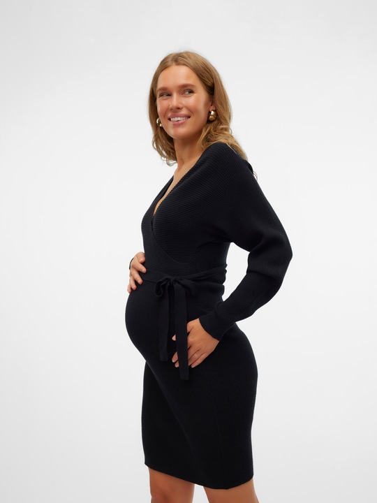 Produktbild Vero Moda Maternity Vmmhollyrem Ls V-Neck Dress Ga Noos (L)