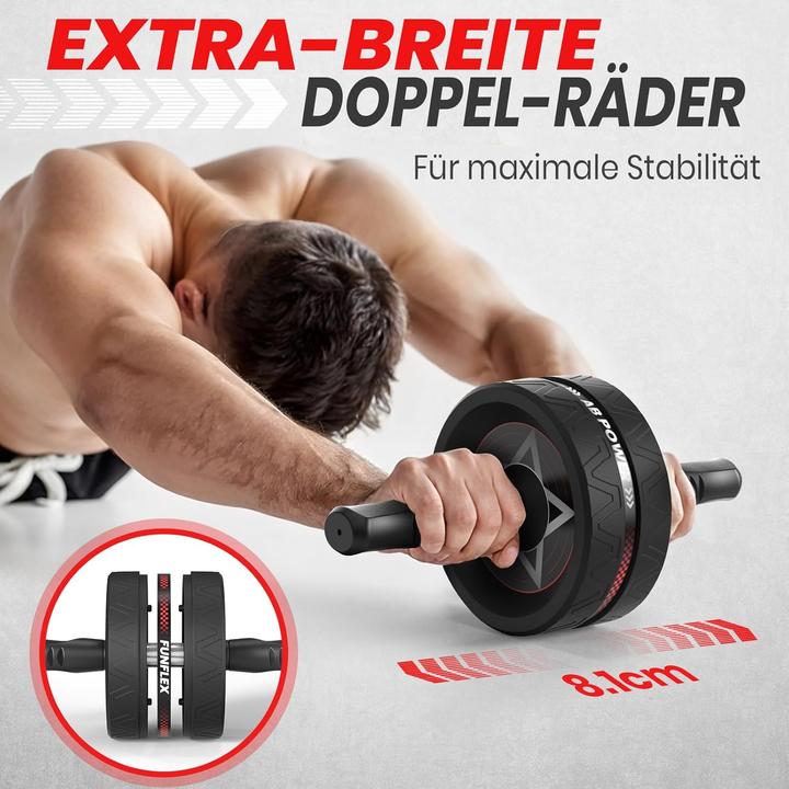 Produktbild Funflex Bauchroller Trainingsset für Zuhause