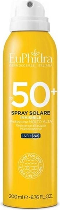 Produktbild Euphidra Invisible Solar Spray 50+ 200ml (Sonnenspray, SPF 50+, 200 ml)