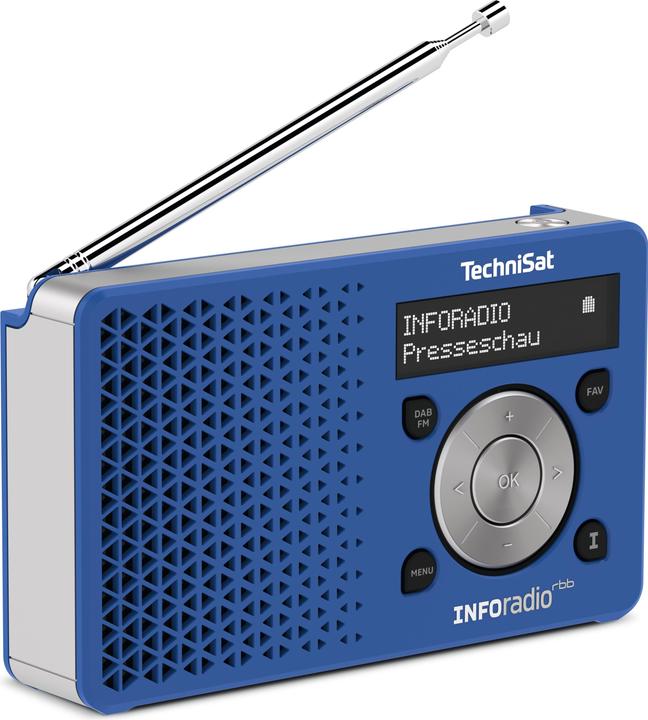 Immagine prodotto TechniSat DigitRadio 1 Inforadio-Edizione rbb scuro/argento (DAB, FM)