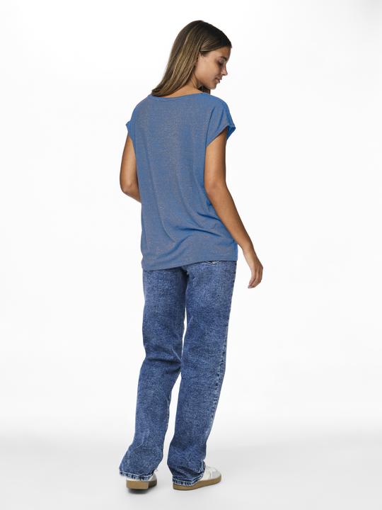 Actual product image Pieces Pcbillo Tee Lurex Stripes Noos Bc (XXL)