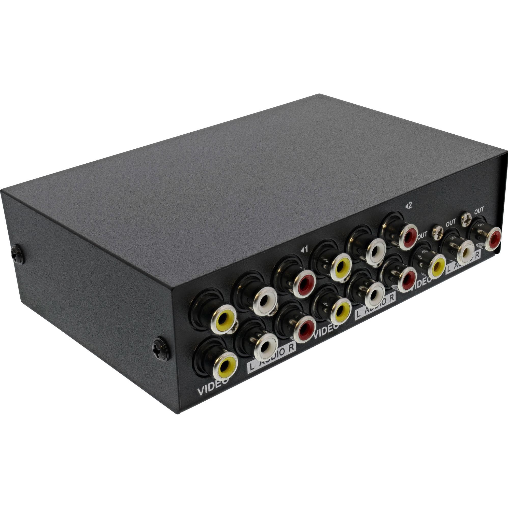 InLine Video/Audio-Schalter, Switch Box
