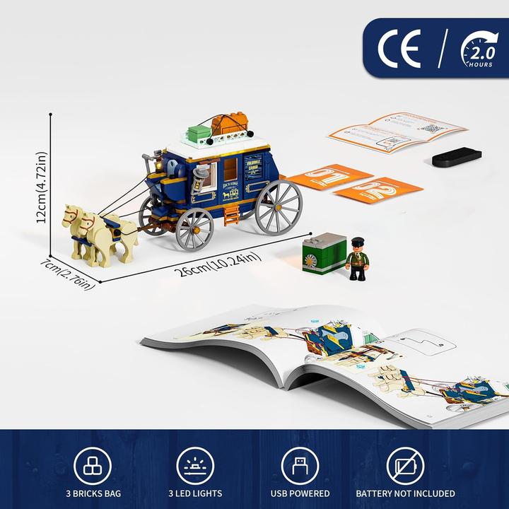 Image du produit Lumibricks Western Postkutsche