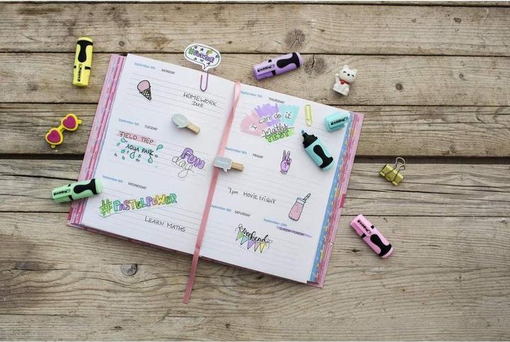 Produktbild Edding Leuchtmarker Mini 7 Pastel Power 4 Stück (4 x)