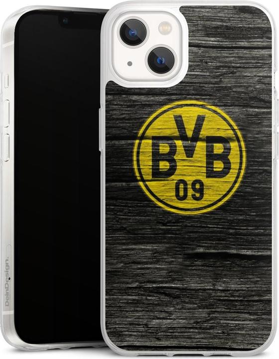 Produktbild DeinDesign Silikon Hülle für Apple iPhone 13 Handyhülle Case Smartphone Schutzhülle BVB Borussia Dortmund (Apple iPhone 13)