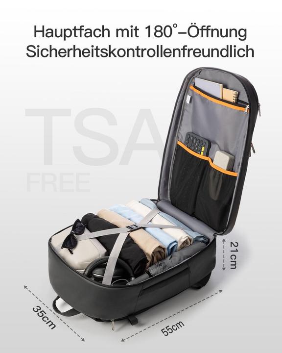 Actual product image Inateck Notebook-Rucksack BP03010 black 40L (40 l)