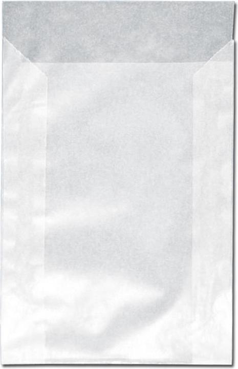 Produktbild Dönges Pergamin-Beutel, Öffnung Schmalseite, 65 x 90 + 14 mm