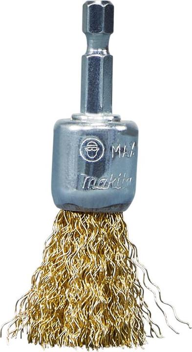 Productafbeelding Makita Conische borstel 19mm messing 1/4"