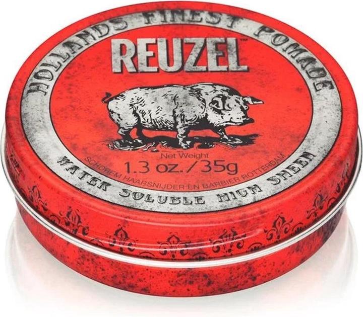 Produktbild Reuzel Red Pomade Medium Hold High Shine Pomade for Men (Haarpomade, 113 ml)