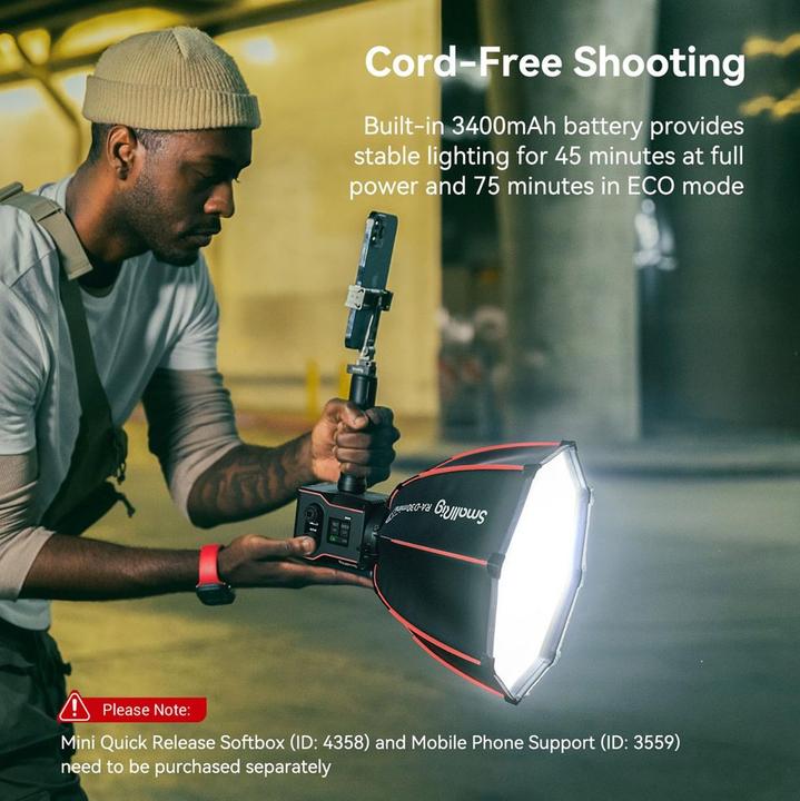 Actual product image SmallRig RC 60B COB LED (Video light)