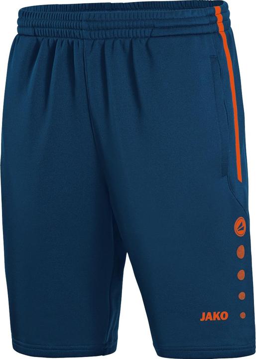 Rosso fluorescente, Blu marino