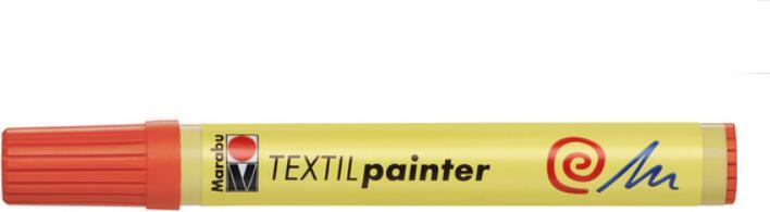 Immagine prodotto Marabu Marcatore tessile "Textil Painter", arancione (Giallo, Arancia, 2 mm, 1 x)
