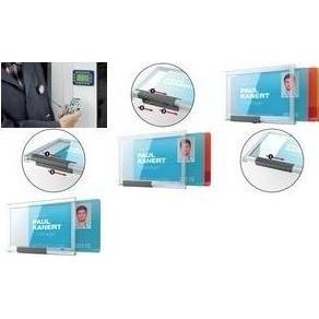 Thumbnail - Durable, Informationsschild, Ausweishalter Pushbox