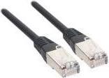 Produktbild Good Connections RNS® Patchkabel mit Rastnasenschutz, Cat. 6, S/FTP, PiMF, PVC, 250MHz, schwarz, 0,25m (S/FTP, CAT6, 0.25 m)