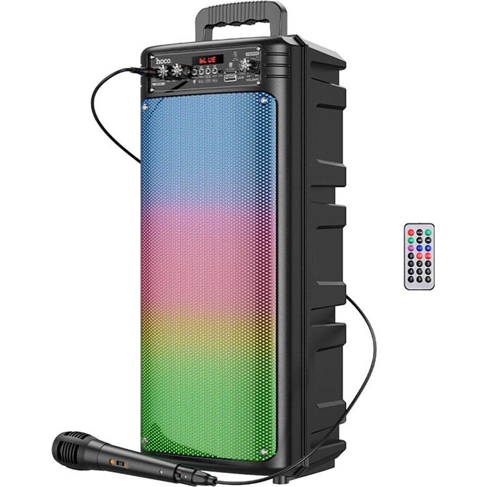 Hoco BS52 Bluetooth Lautsprecher (3 h, Akkubetrieb), Bluetooth Lautsprecher, Schwarz