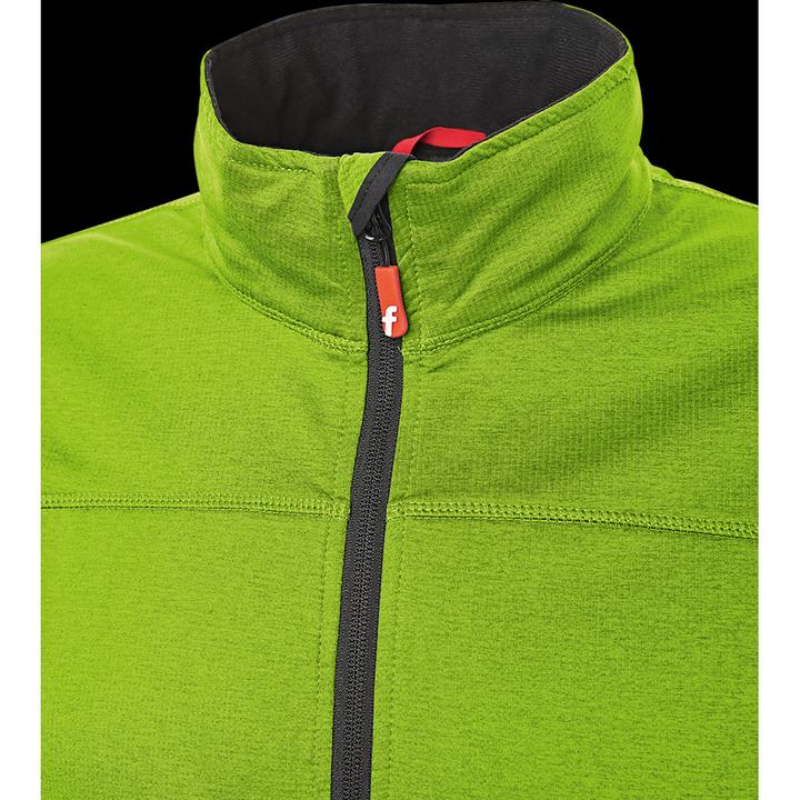 Produktbild Magni Tech-Fleecejacke lime/schwarz meliert Gr. 2XL Fortis Elements (XXL)