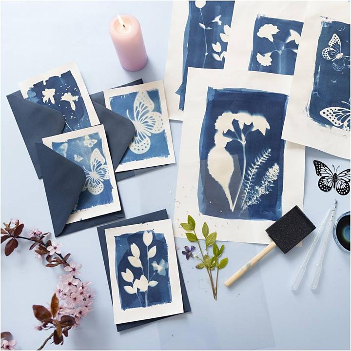 Actual product image Creativ Company Cyanotype