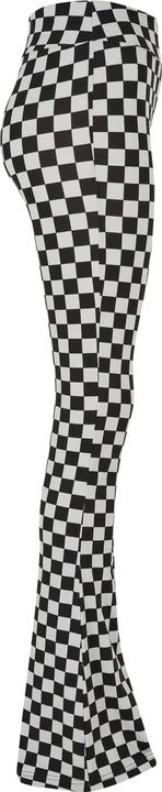 Actual product image Urban Classics Ladies Checked Boot Cut Leggings (M)
