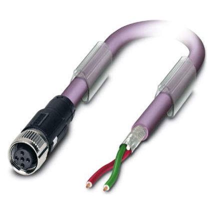 Phoenix Contact 1518096 Signalkabel 15 m Violett, Elektronikkabel + Stecker, Violett