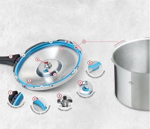 Produktbild Kuhn Rikon Duromatic Top (24 cm, Dampfkochtopf, Edelstahl)