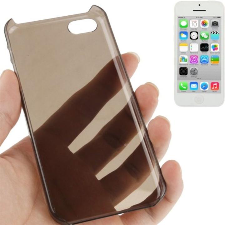 Produktbild König Design Schutzhülle Hard Case für Handy Apple iPhone 5C Dunkel Grau (Apple iPhone 5c)