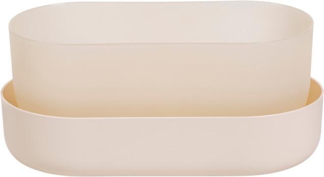 Image du produit Plastia Blumenkasten mit Untersetzer Tolita 31 cm (1.60 cm)