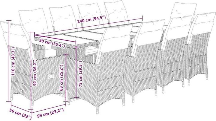 Produktbild vidaXL Marceline