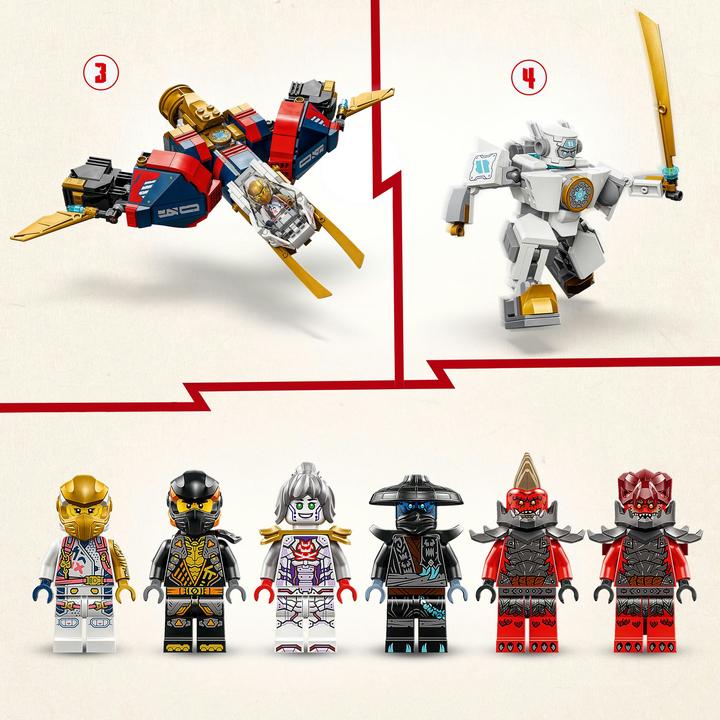 Actual product image LEGO Zanes Ultra-Kombi-Mech (71834, LEGO Ninjago)