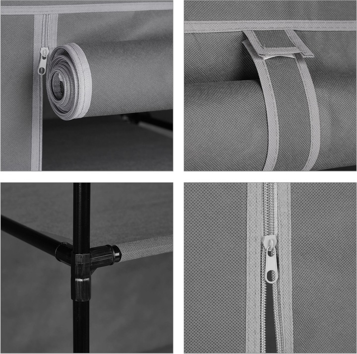 Immagine prodotto Relaxdays Armadio in-tessuto (90 x 45 x 170 cm)