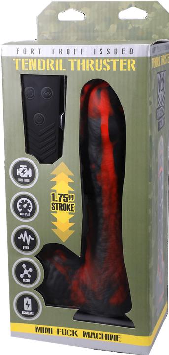 Image du produit Fort Troff Tendril Thruster - Mini Fuck Machine + Remote/Black