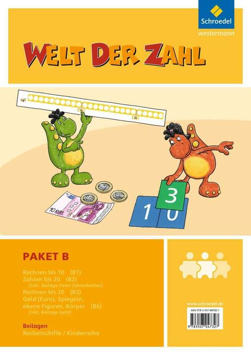Produktbild Welt der Zahl. Paket B (Deutsch, Christiane Krebsbach, Claudia Neuburg, Heike Bartels, Kurt Hönisch, Martina Sandmann, Thomas Rottmann, 2013)
