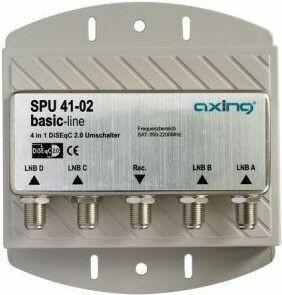 Produktbild Axing DiSEqC-Relais 4/1 (DiSEqC)
