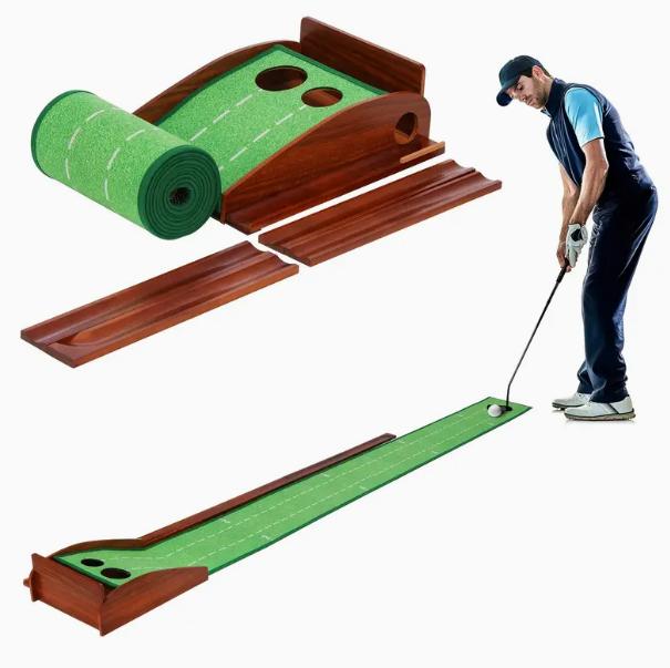Immagine prodotto DriveLine Puttingmatte, Puttingbahn mit zwei Löcher