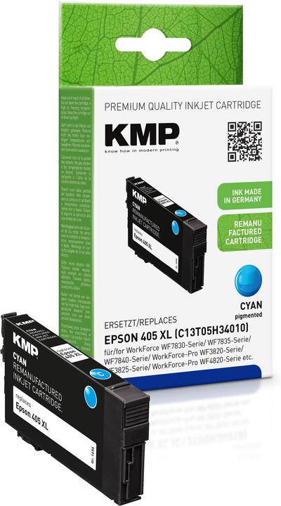 Productafbeelding KMP Cartridge Epson 405XL cyaan 1100 p. gereviseerd (C)